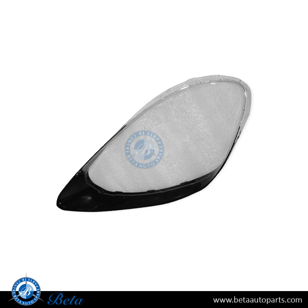 Left Side Headlamp Lens for Porsche Cayenne 2018-Up models, Part Number 9Y0941043T Left Side Headlamp Lens for Porsche Cayenne 2018-Up models, Part Number 9Y0941043T